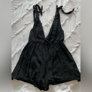 L.A. Hearts Pacsun Black Lace Romper